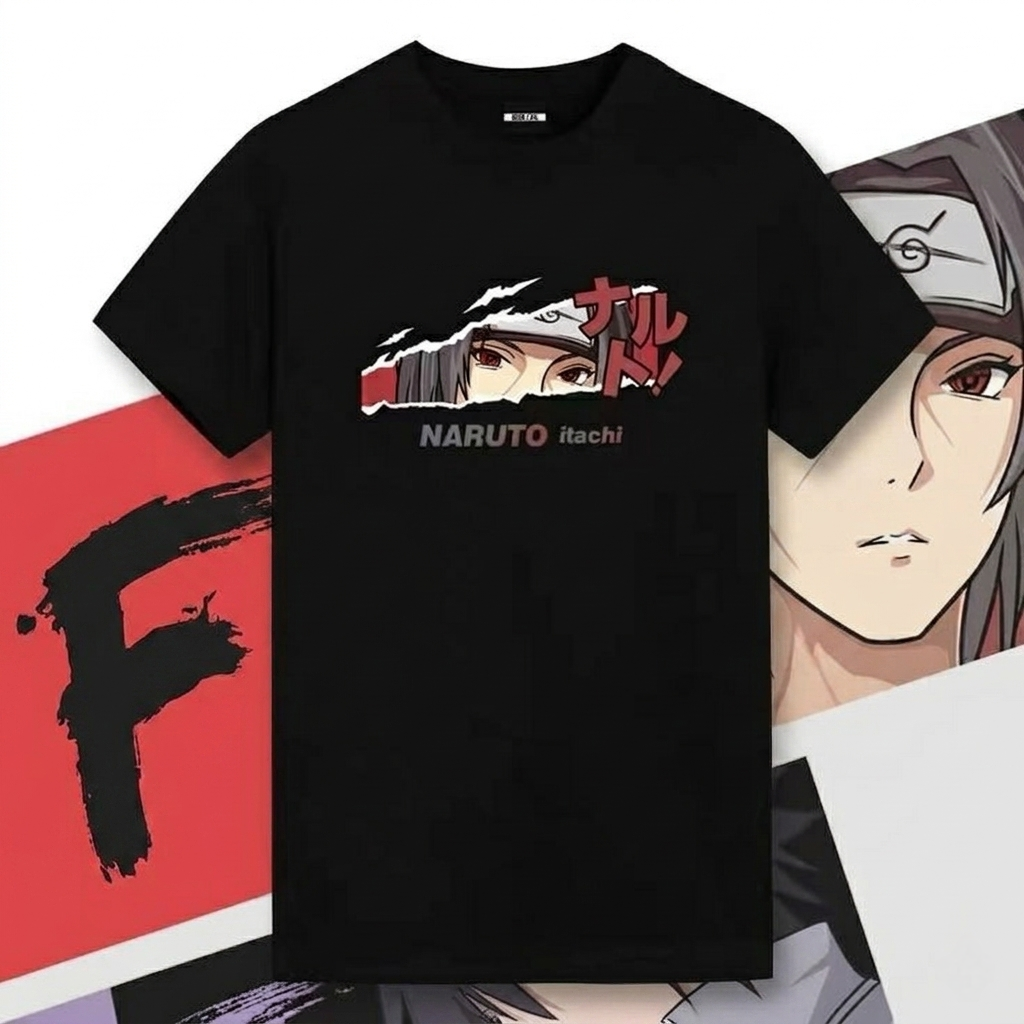 ITACHI UCHIHA - 240GSM - OVERSIZED TEE