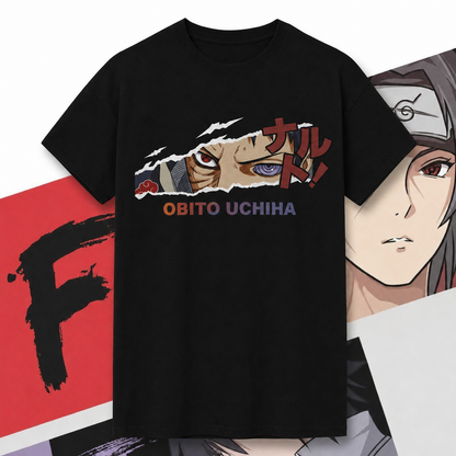 OBITO UCHIHA - 240GSM - OVERSIZED TEE
