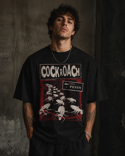 COCKROACH JANTA STREETWEAR OVERSIZED TEE.