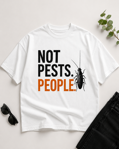 NOT PESTS OVERSIZED TEE