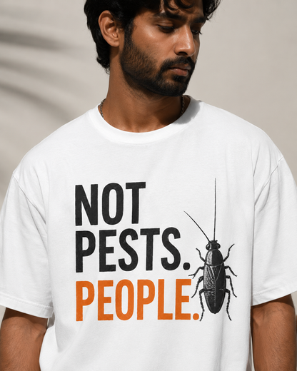 NOT PESTS OVERSIZED TEE